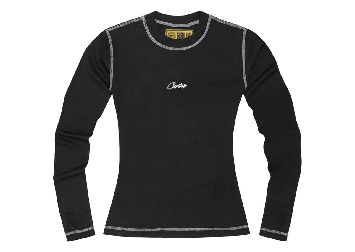Corteiz Mesh Long-Sleeve Black (W)