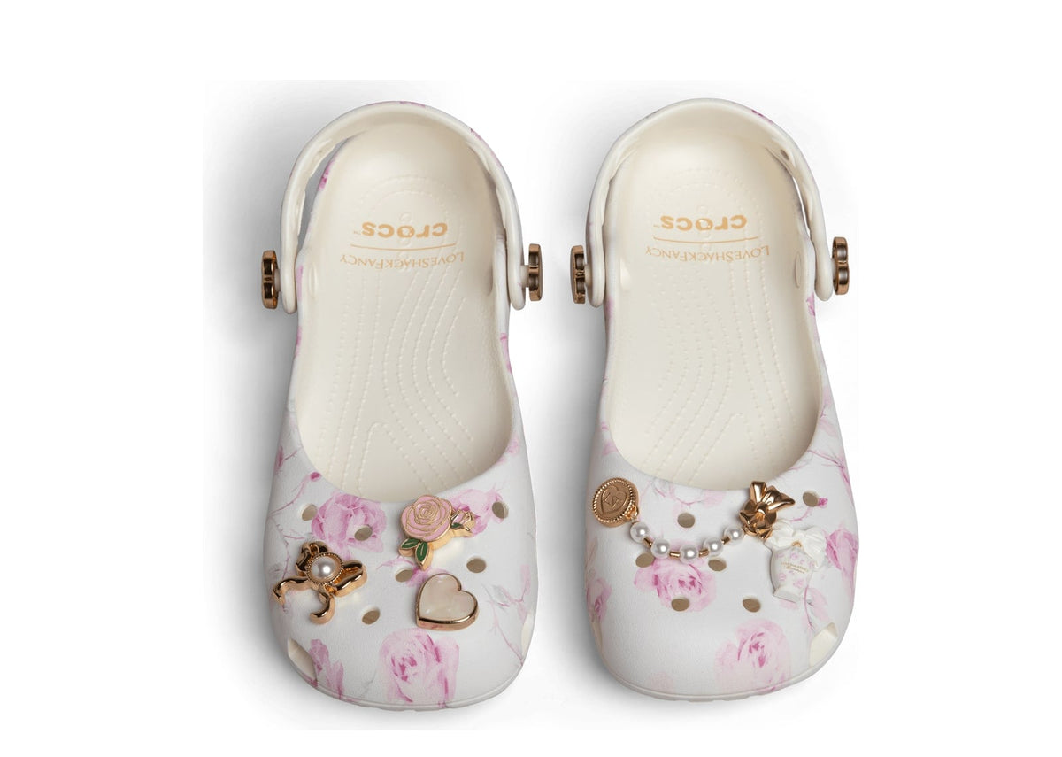 Crocs Classic Ballet Flat Love Shack Fancy Oyster (W)