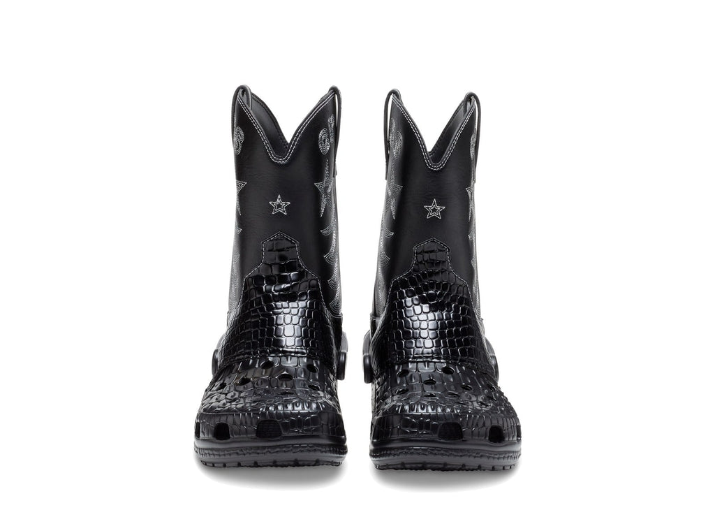 Crocs Classic Cowboy Boot Black