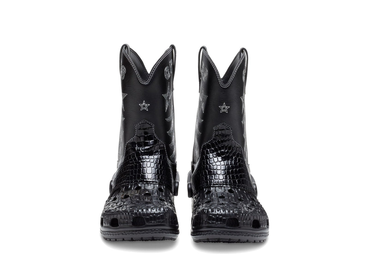 Crocs Classic Cowboy Boot Black