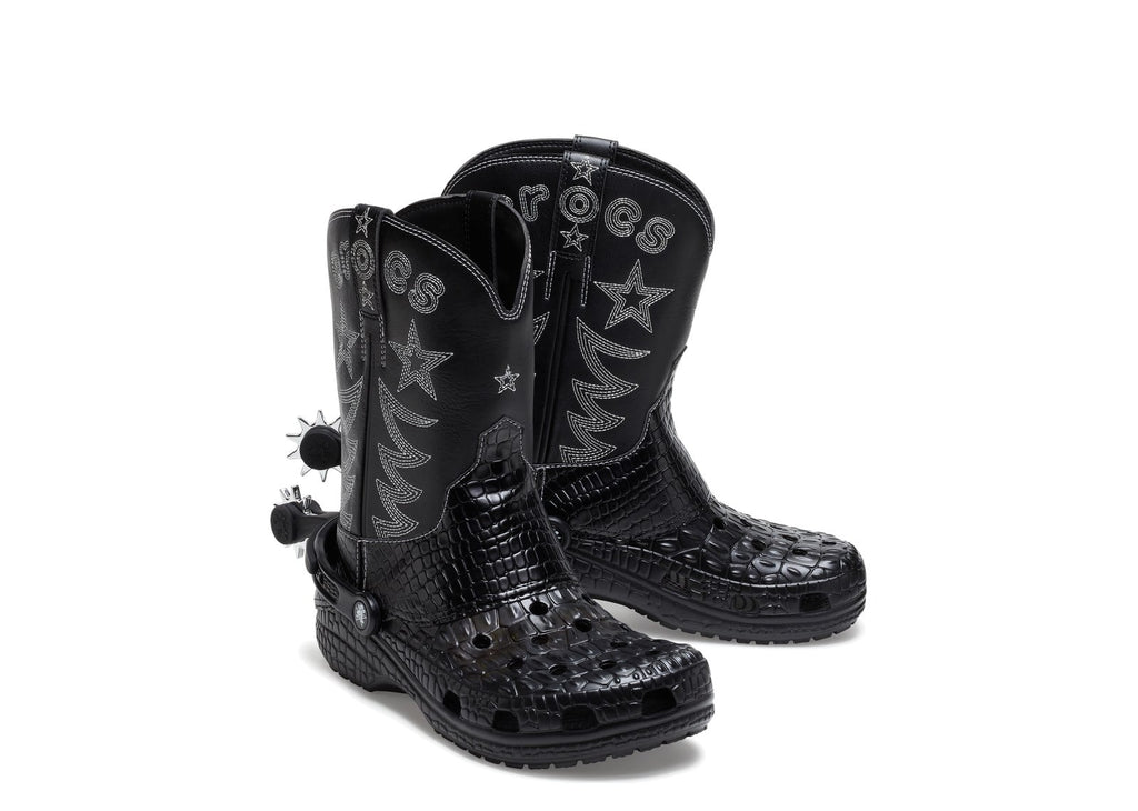 Crocs Classic Cowboy Boot Black