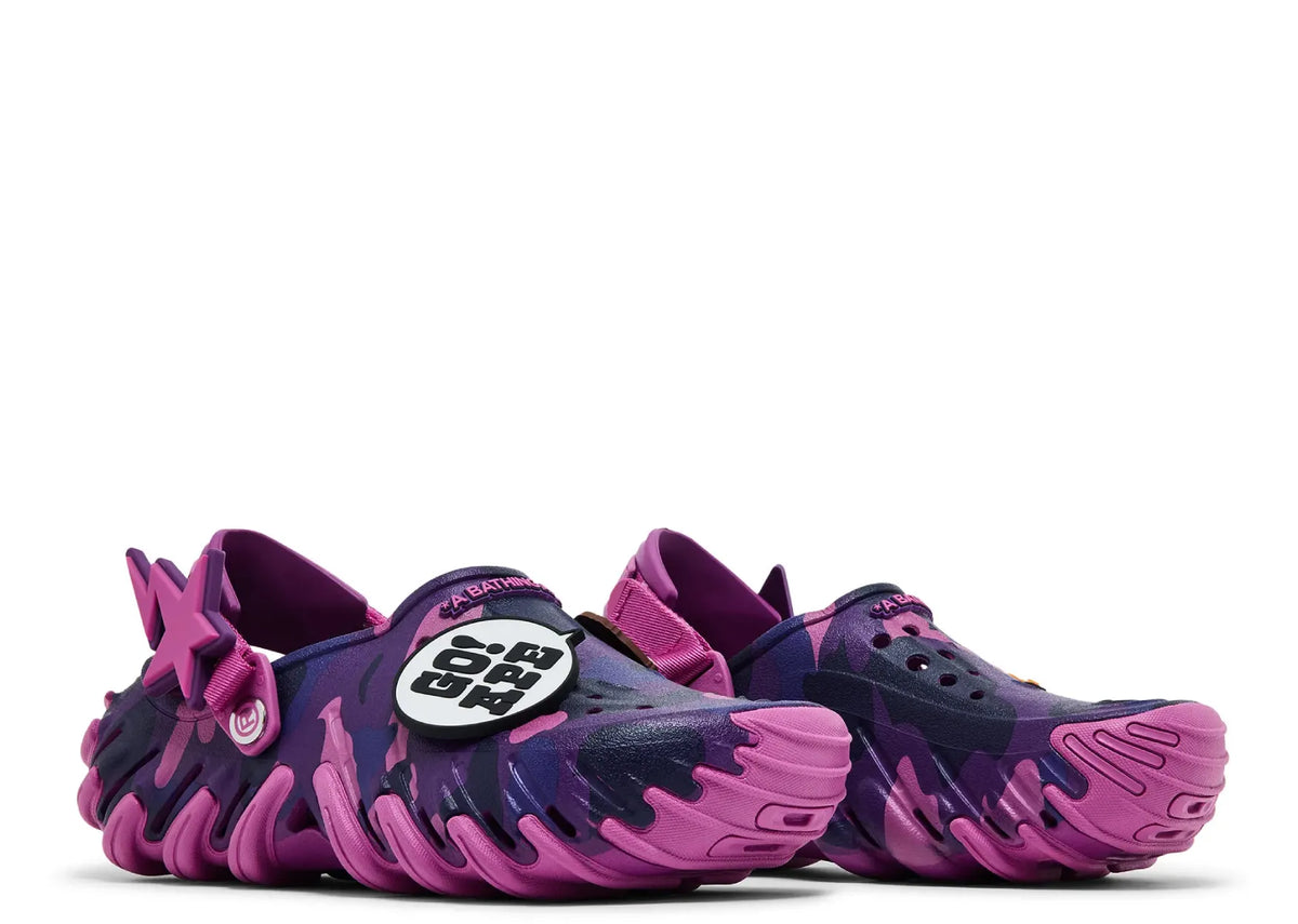 Crocs Echo RO Clog Bape Grapeberry Camo
