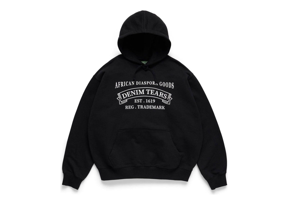 Denim Tears ADG Stamp Hoodie Black