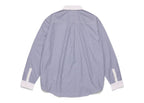 Denim Tears André Leon Talley Two-Tone Button-Up Shirt Blue