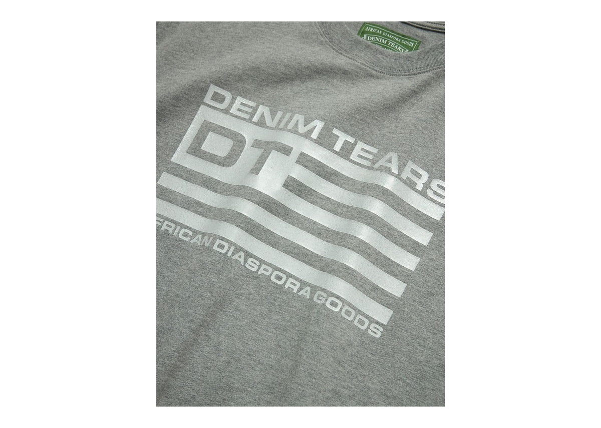 Denim Tears Flag Tee Grey