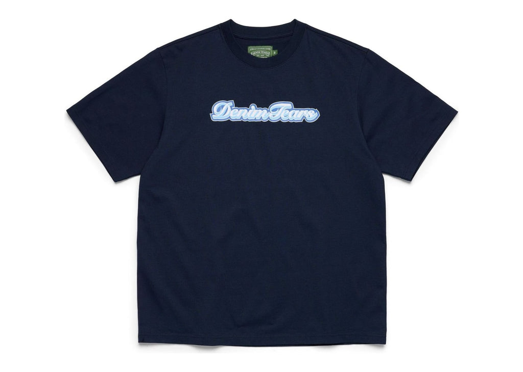 Denim Tears Hollis Font Tee Navy