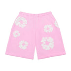 Denim Tears The Cotton Wreath Sweatshorts Powder Pink