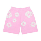 Denim Tears The Cotton Wreath Sweatshorts Powder Pink