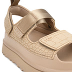 Ugg Goldenglow Embossed Sandal Sütlü Kahve (W)