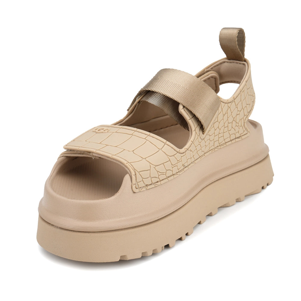Ugg Goldenglow Embossed Sandal Sütlü Kahve (W)