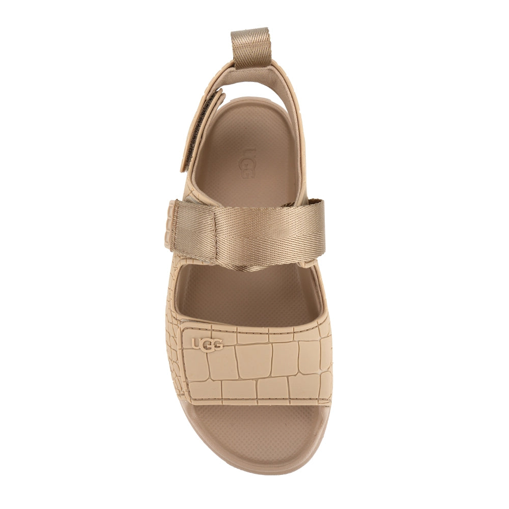Ugg Goldenglow Embossed Sandal Sütlü Kahve (W)