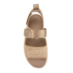 Ugg Goldenglow Embossed Sandal Sütlü Kahve (W)