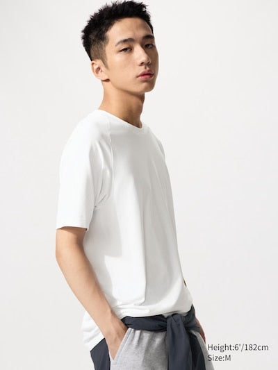 UNIQLO Unisex DRY-EX T-Shirt - 00 WHITE