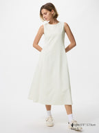 UNIQLO Women's Ultra Stretch AIRism Dress (Sleeveless) - 01 OFF WHITE