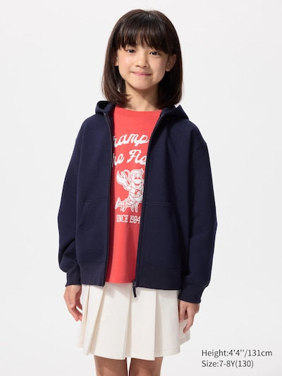 UNIQLO Kids' DRY Sweat Mini Skort - 01 OFF WHITE