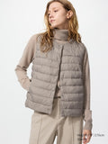 UNIQLO Women's PUFFERTECH Compact Vest - 03 GREY