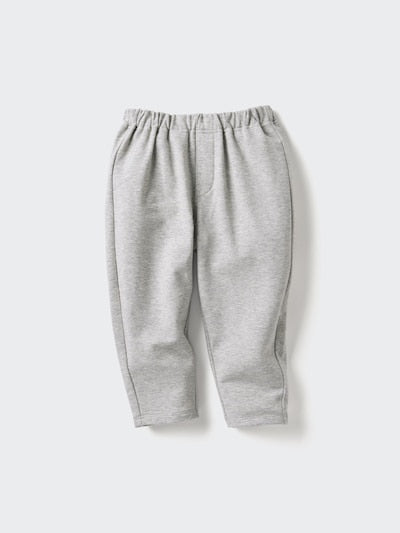 UNIQLO Babies' Toddler Slouchy Trousers /Wide fit - 03 GREY
