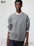 UNIQLO Unisex Oversized Sweatshirt - 05 GREY