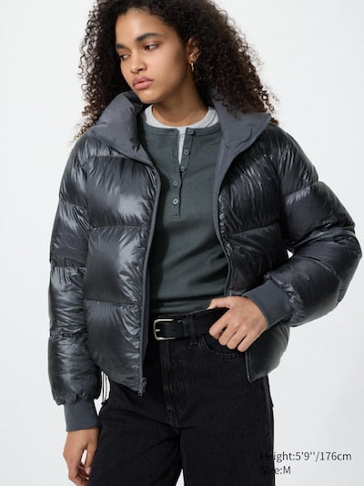 UNIQLO Reversible Windproof Down Jacket - 06 GREY