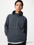 UNIQLO Men's DRY-EX UV Protection Full-Zip Hoodie - 07 GREY