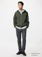 UNIQLO Men's Slim Chino Trousers - 08 DARK GREY