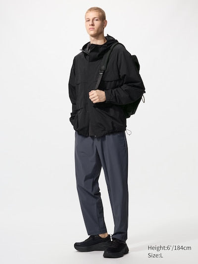 UNIQLO Men's Ultra Stretch Trousers - 08 DARK GREY