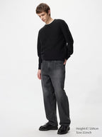 UNIQLO Unisex Baggy Jeans - 08 DARK GREY