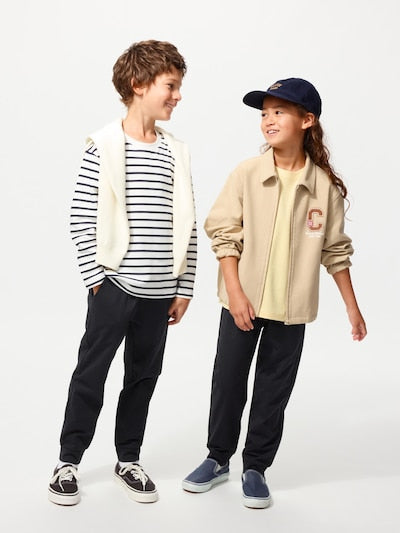 UNIQLO Kids' Ultra Stretch Active Joggers - 09 BLACK