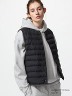 UNIQLO Women's PUFFERTECH Compact Vest - 09 BLACK