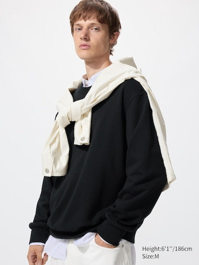 UNIQLO Unisex Sweatshirt - 09 BLACK