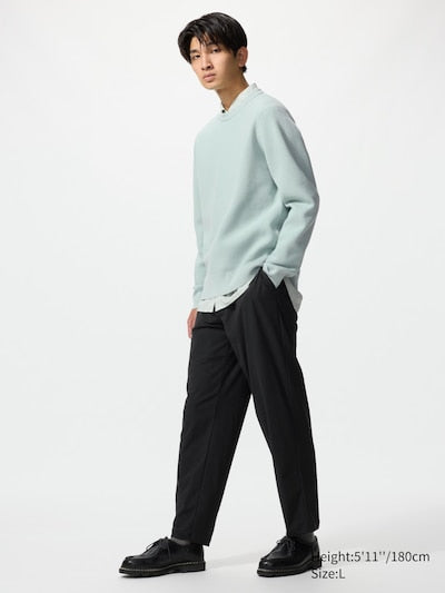 UNIQLO Men's Ultra Stretch Trousers - 09 BLACK