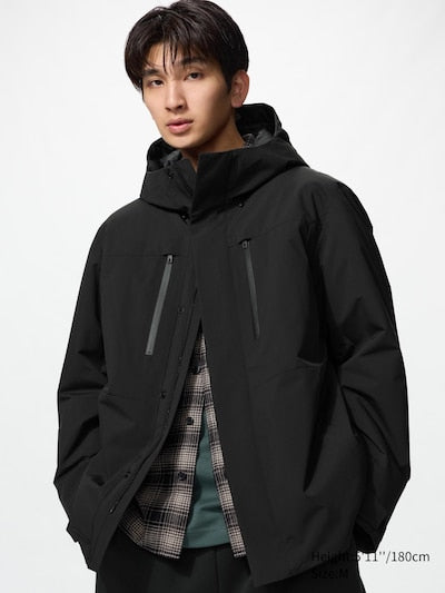 UNIQLO Hybrid Down Parka - 09 BLACK