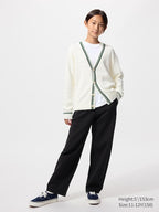 UNIQLO Kids' DRY Sweat Curve Trousers - 09 BLACK