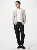 UNIQLO Men's Smart Ankle Trousers - 09 BLACK