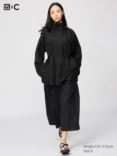 UNIQLO Unisex Cotton Culottes - 09 BLACK