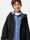 UNIQLO Kids' BLOCKTECH Parka - 09 BLACK