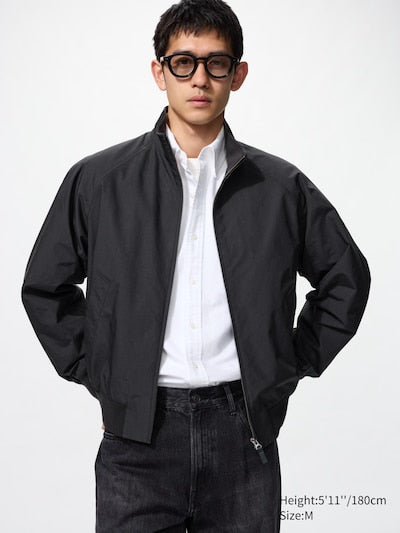 UNIQLO Harrington Jacket - 09 BLACK