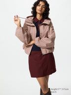 UNIQLO Unisex Cotton Blend Short Parka - 11 PINK