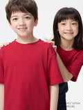 UNIQLO Kids' AIRism Cotton Crew Neck T-Shirt - 15 RED