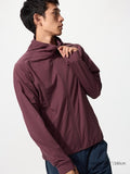UNIQLO Men's DRY-EX UV Protection Full-Zip Hoodie - 18 WINE