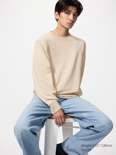UNIQLO Unisex Sweatshirt - 30 NATURAL