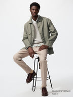 UNIQLO Unisex EZY Jeans - 32 BEIGE
