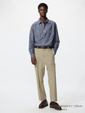 UNIQLO Men's Smart Ankle Trousers - 32 BEIGE