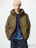 UNIQLO Hybrid Down Parka - 34 BROWN