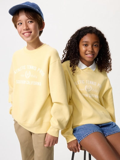 UNIQLO Kids' DRY Sweatshirt (Graphic) - 41 YELLOW