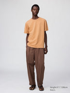 UNIQLO Unisex Crew Neck T-Shirt - 30 NATURAL