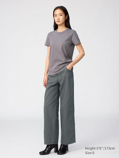 UNIQLO Crew Neck T-Shirt - 69 NAVY
