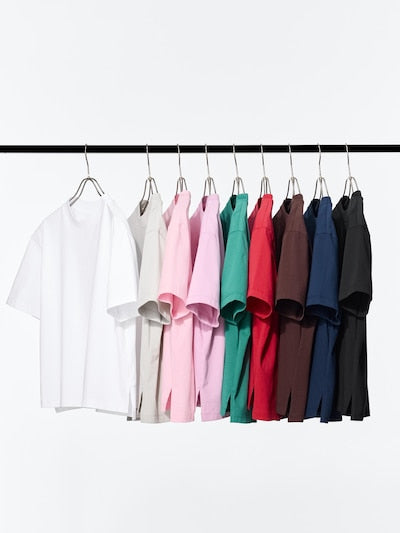 UNIQLO Women's AIRism Cotton T-Shirt - 15 RED