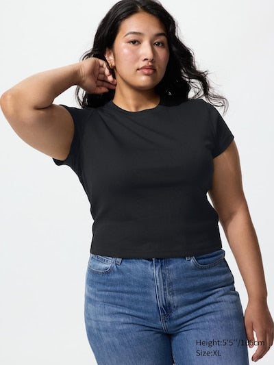 UNIQLO Women's Mini T-Shirt - 00 WHITE
