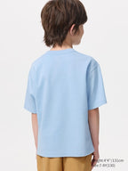 UNIQLO Kids' AIRism Cotton Crew Neck T-Shirt - 00 WHITE